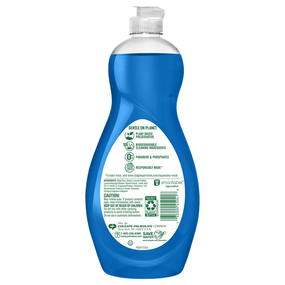 Palmolive Ultra Dish Liquid Soap Oxi-Plus Degreaser - 20oz/9pk