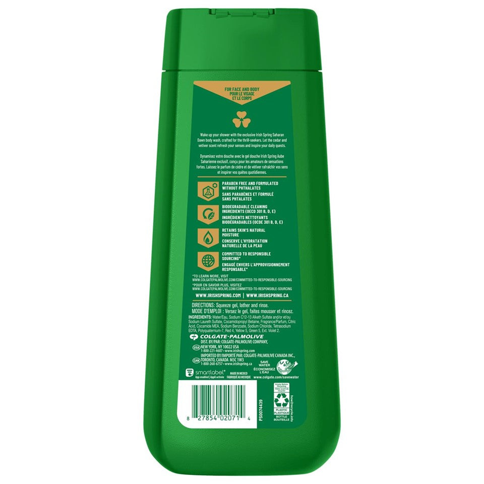 Irish Spring Body Wash Saharan Dawn - 20oz/4pk