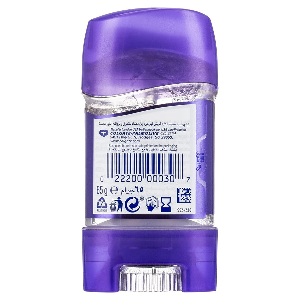Lady Speed Stick Gel Antiperspirant Fresh Fusion - 2.3oz/12pk