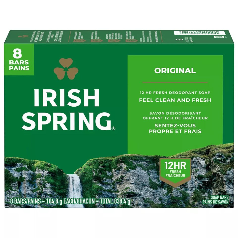 Irish Spring Soap Original - (8x3.7)oz/9pk