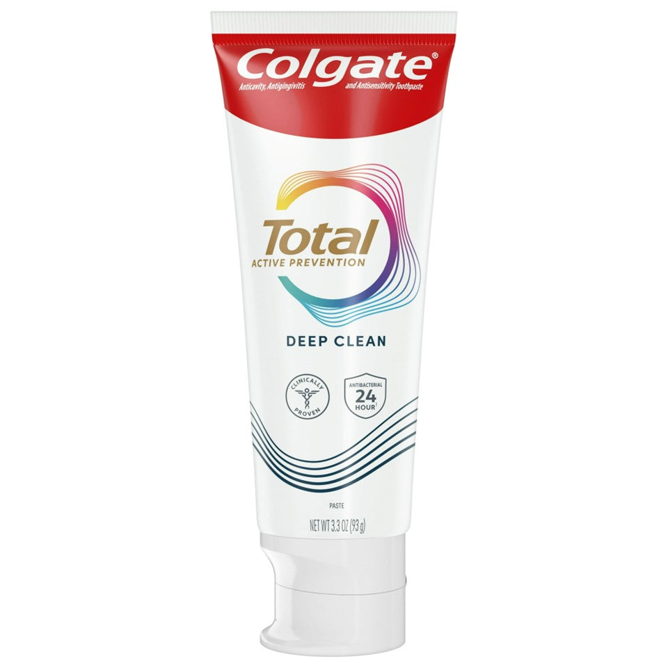 Colgate Total Toothpaste Deep Clean Paste - 3.3oz/24pk