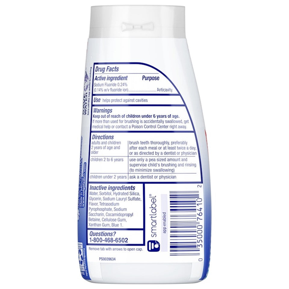 Colgate 2-in-1 Toothpaste & Mouthwash Whitening Stain Lifters - 4.6oz/12pk