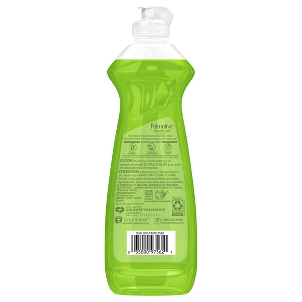 Palmolive Dish Liquid Soap Essential Clean Apple Pear - 12.6oz/20pk