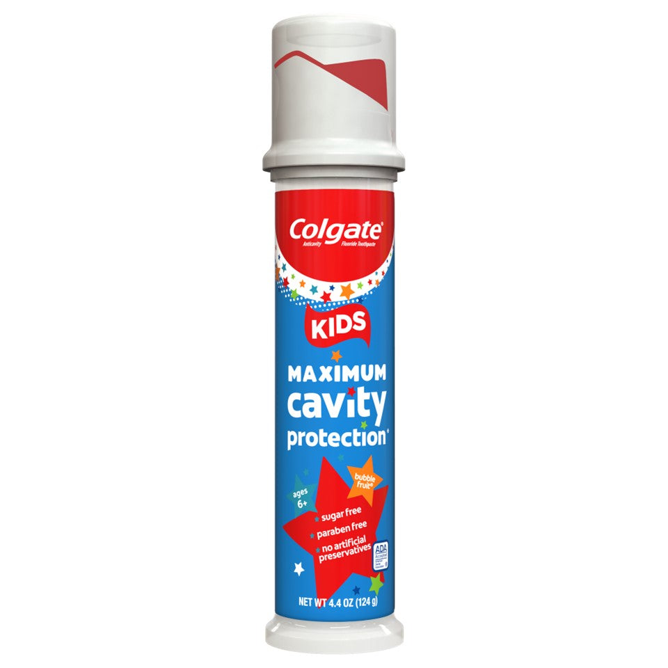 Colgate Kids Maximum Cavity Protection Toothpaste Pump - 4.4oz/6pk