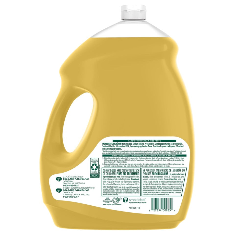 Murphy Oil Soap Concentrated Wood Cleaner Original - 145oz/4pk