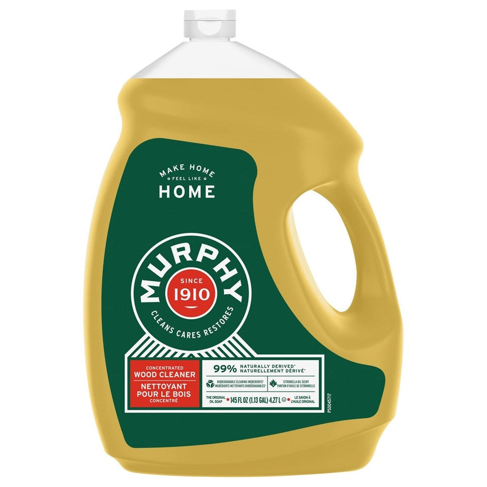 Murphy Oil Soap Concentrated Wood Cleaner Original - 145oz/4pk