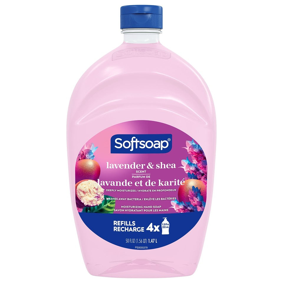 SoftSoap Liquid Hand Soap Refill Lavender & Shea - 50oz/6pk