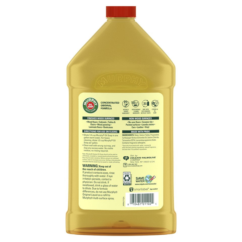 Murphy Oil Soap Concentrated Wood Cleaner Original - 32oz/9pk