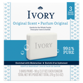 Ivory Gentle Bar Soap Designed For Whole Family 99.44% Pure Formula Plant-Based Cleansers Made Without Heavy Perfumes Parabens Or Phthalates Original Scent - (3x3.17)oz/24pk