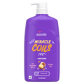 Aussie Miracle Coils Conditioner With Macadamia Nut Oil For Defined Coils Paraben Free - 26.2oz/4pk