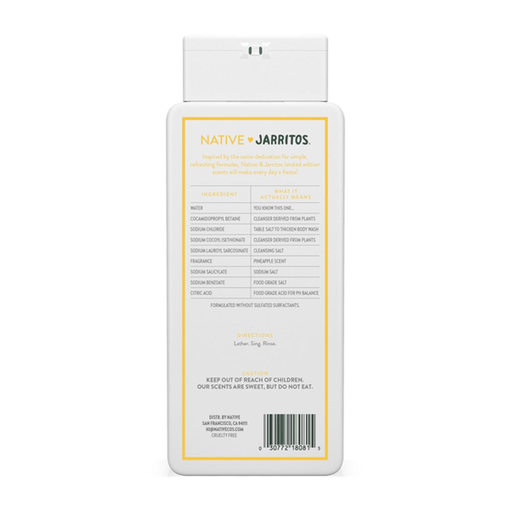 Native Limited Edition Pineapple Body Wash - 18oz/6pk