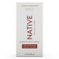 Native Moisturizing Facial Lotion Coconut & Vitamin B3 Sulfate Free for All Skin Types - 1.7oz/12pk
