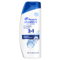 Head And Shoulders 2 In 1 Dandruff Shampoo And Conditioner Anti-Dandruff Treatment Classic Clean For Daily Use Paraben Free - 20.7oz/4pk
