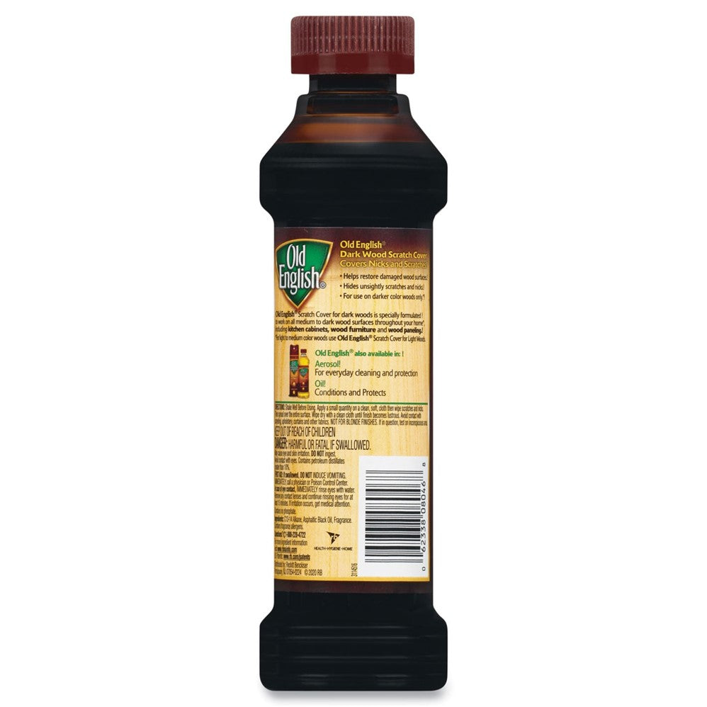 Old English Scratch Cover - For Dark Wood - 8oz/6pk