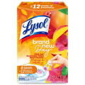 Lysol Automatic Toilet Bowl Cleaner - Click Gel Brand New Day Mango & Hibiscus - 6ct/4pk
