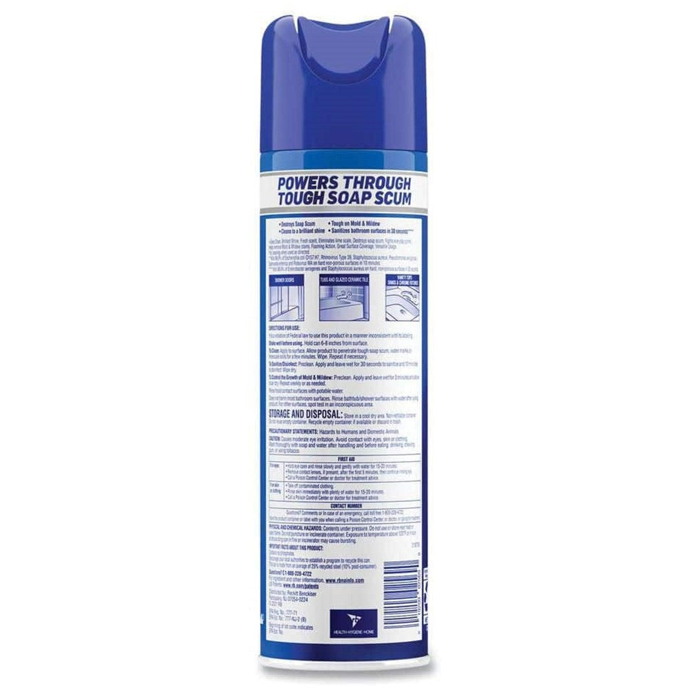 Lysol Bathroom Cleaner - Power Aerosol - 24oz/12pk