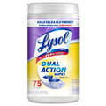 Lysol Dual Action Wipes - 75ct/6pk