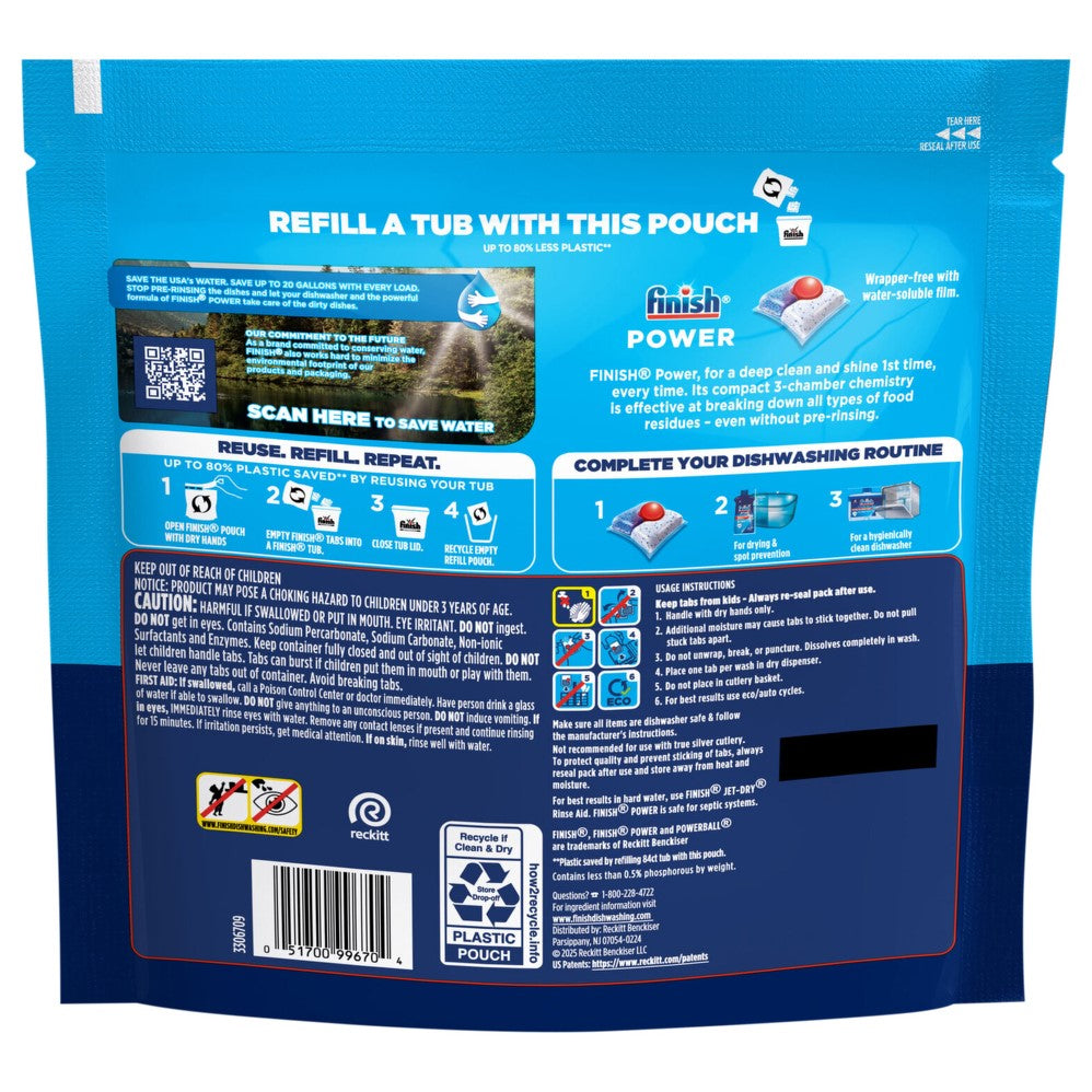 Finish Power - 43ct/4pk