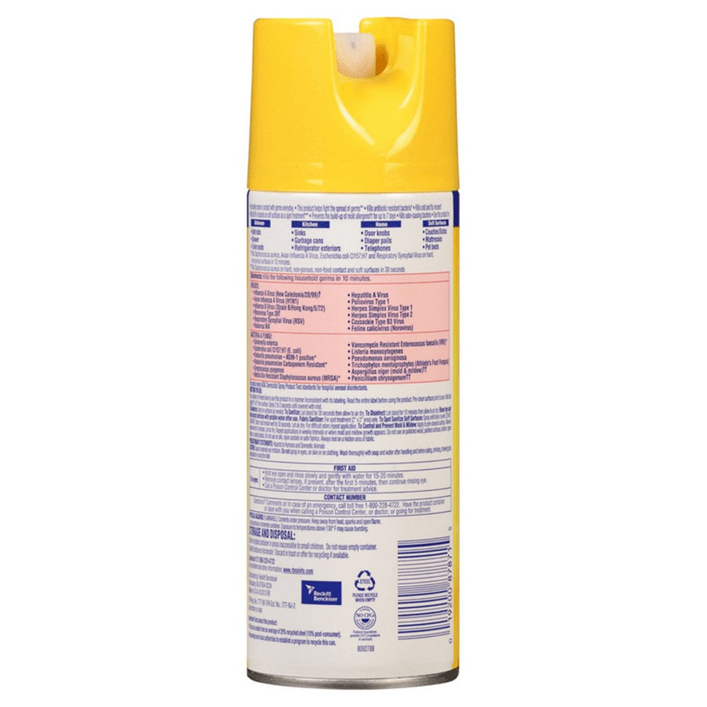 Lysol Disinfectant Spray - Lemon Breeze - 12.5oz/12pk