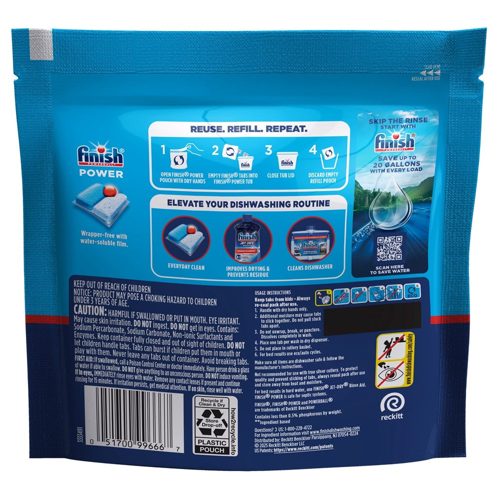 Finish Power - 18ct/6pk