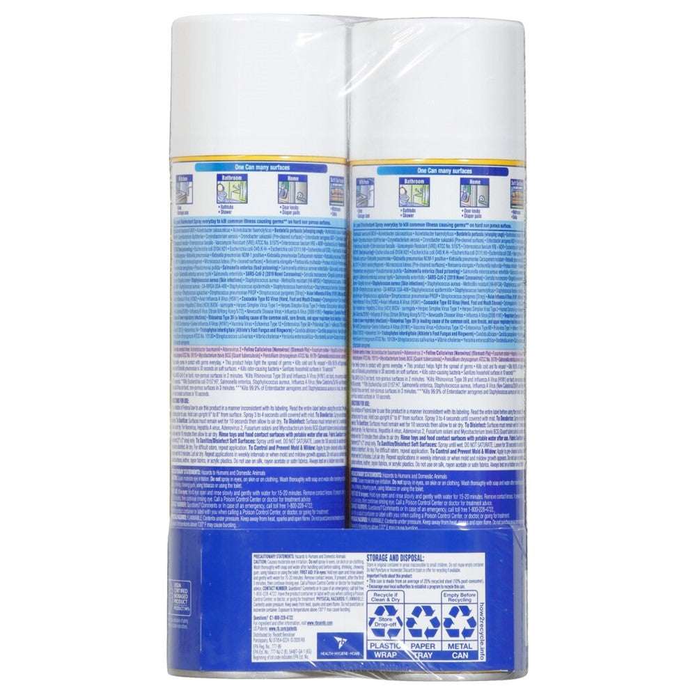 Lysol Disinfectant Spray - Lemon Breeze - (2x19)oz/4pk
