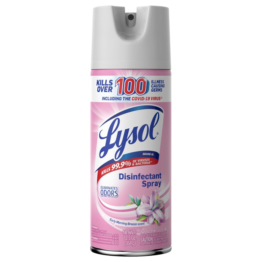 Lysol Disinfectant Spray - Early Morning Breeze - 12.5oz/12pk