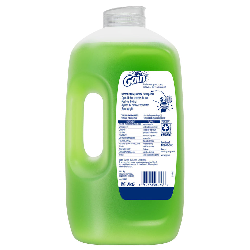 Gain Ultra Clean Dish Soap Dishwashing Liquid Original - 90oz/6pk