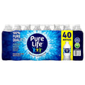Pure Life Purified Water Plastic Bottled Water - 16.9oz/40pk