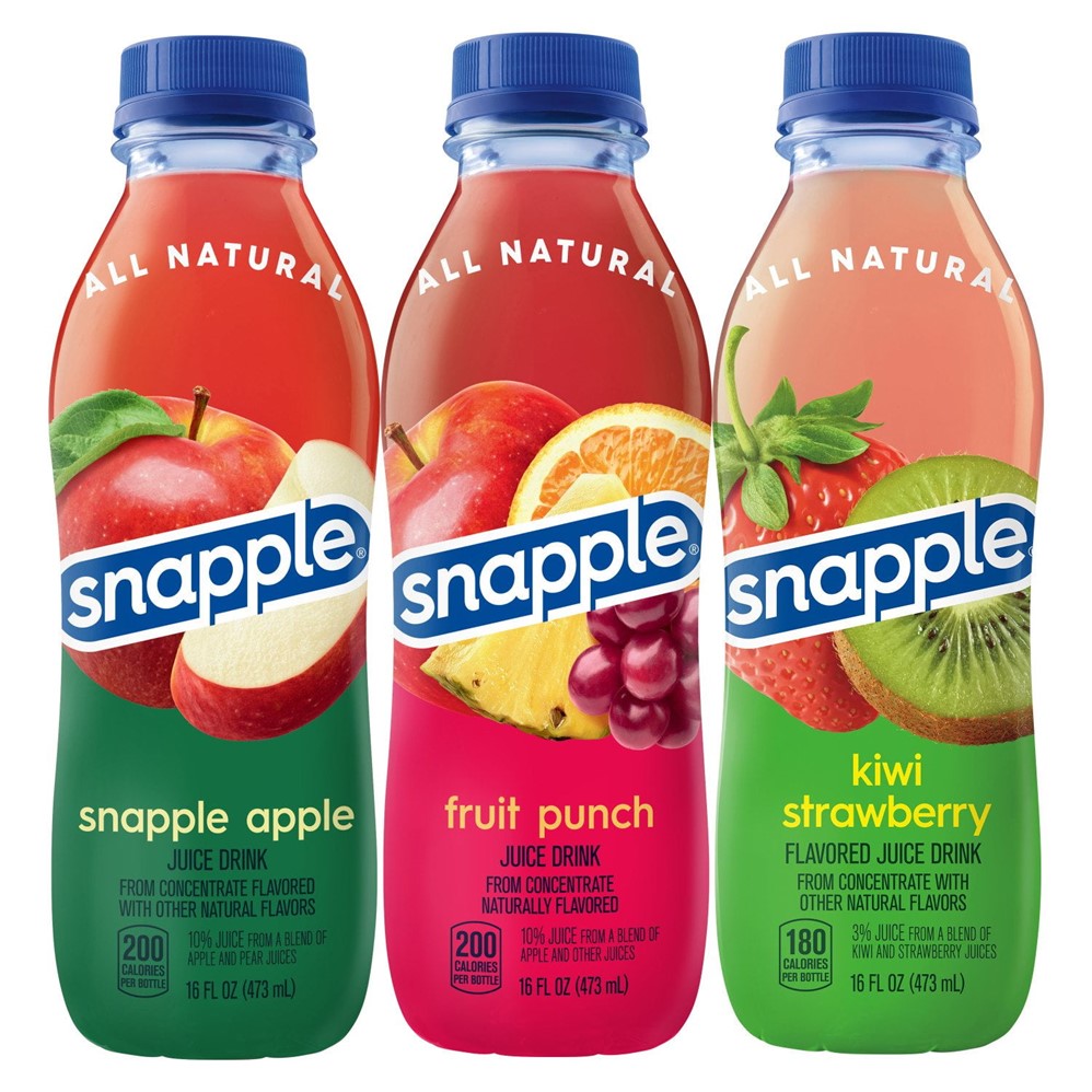 Snapple Juice Drink Variety Pack - 20oz/24pk