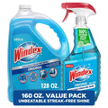 Windex Original Glass Cleaner 32oz Trigger + 128oz Refill - 160oz/1pk