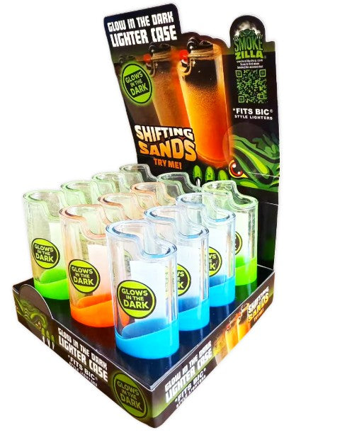 Glow-in-Dark Lighter Case - 12ct