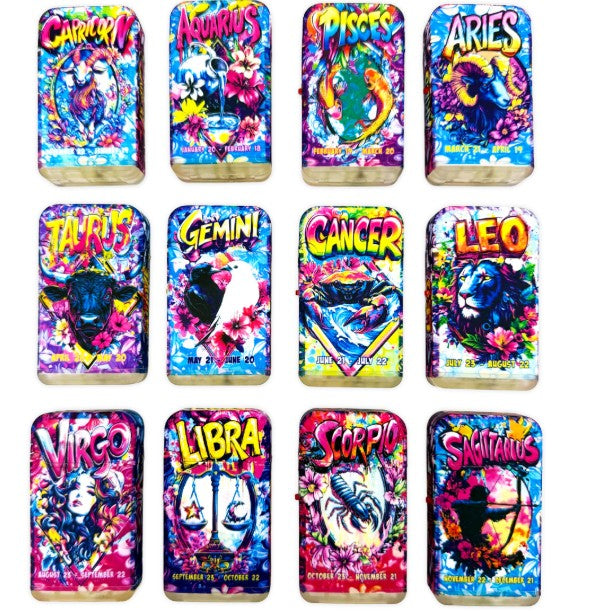 Zodiac Dual Torch Lighter - 12ct