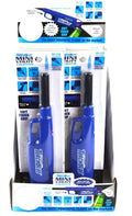 Mini Utility Torch Stick Lighter with LED Light - 12ct