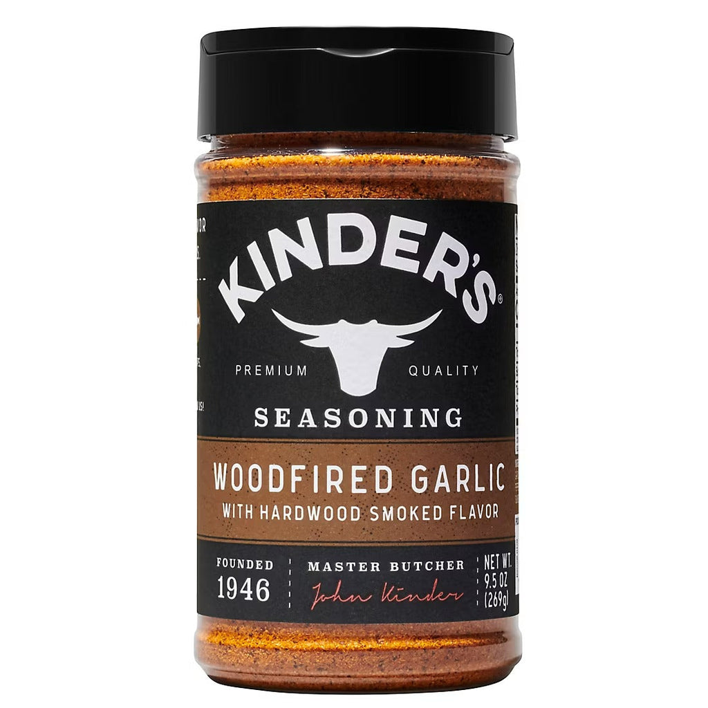 Kinder's Woodfired Garlic Rub with Smoked Flavor - 9.5oz/1pk