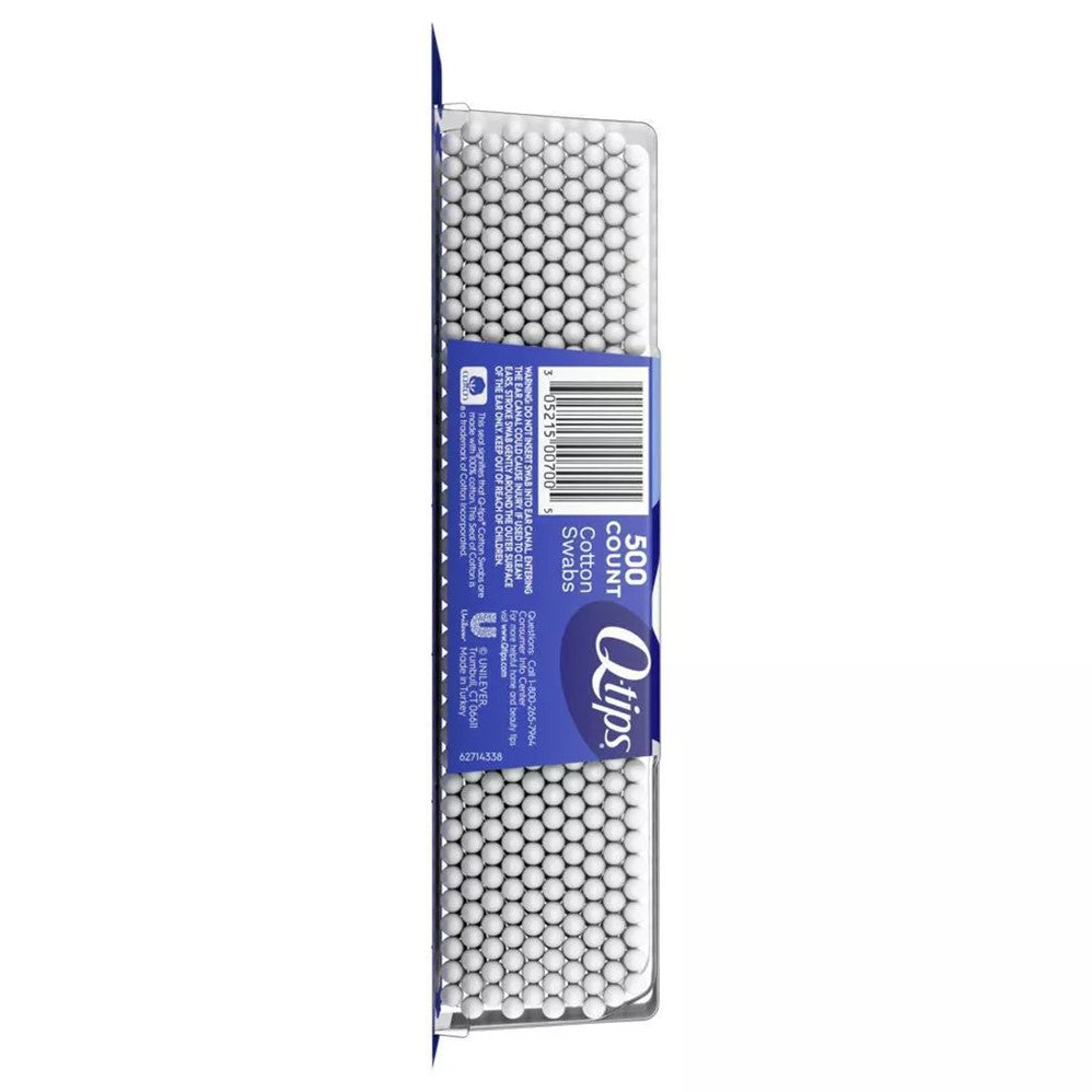 Q-Tips Cotton Swabs - 500ct/12pk