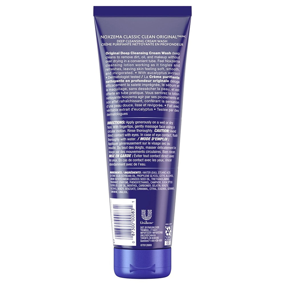 Noxzema Classic Clean Original Deep Cleansing Cream Wash - 8oz/6pk