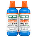 TheraBreath Fresh Breath Mouthwash Alcohol-Free Icy Mint - 1L/2pk