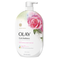 Olay Fresh Radiance Body Wash With Essence Of Rose Water And Sweet Nectar Vitamin B3 And Antioxidant Blend - 35oz/4pk