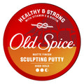 Old Spice Sculpting Putty For Men Healthy & Strong With Vitamin E & Biotin Men's Hair Styling Putty High Hold Matte Finish - 2.22oz/12pk