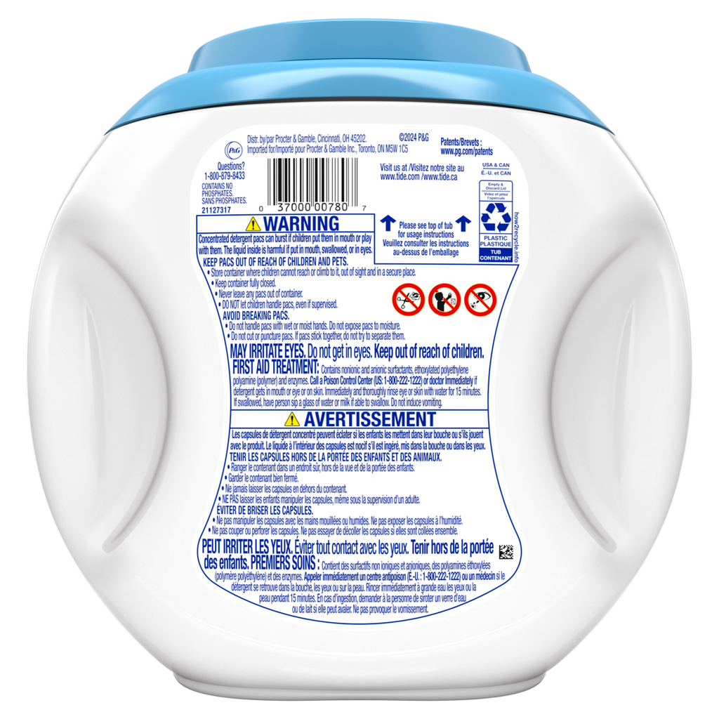 Tide Pods Free & Gentle Laundry Detergent Trusted Gentle Laundry Detergent Pods 100% Free Of Irritating Residues No Added Dyes And Perfumes - 57ct/4pk