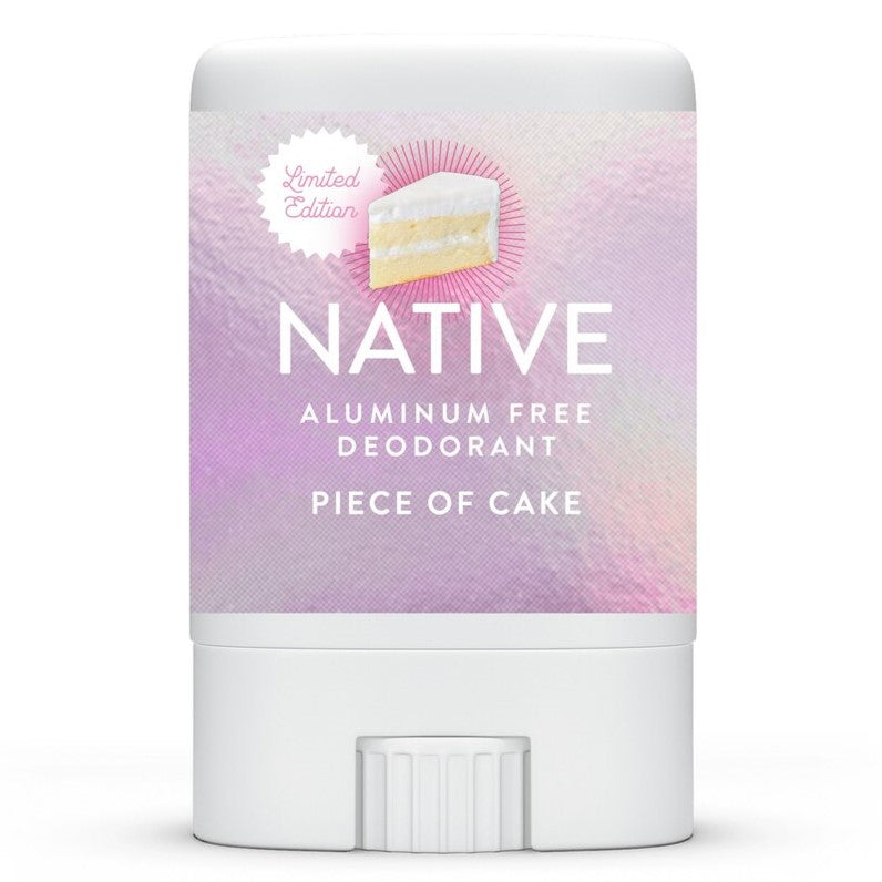 Native Limited Edition Piece Of Cake Mini Deodorant - 0.35oz/24pk