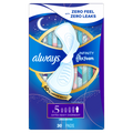Always Infinity With Flexfoam Pads Size 5 Extra Heavy Overnight With Wings Unscented - 30ct/3pk