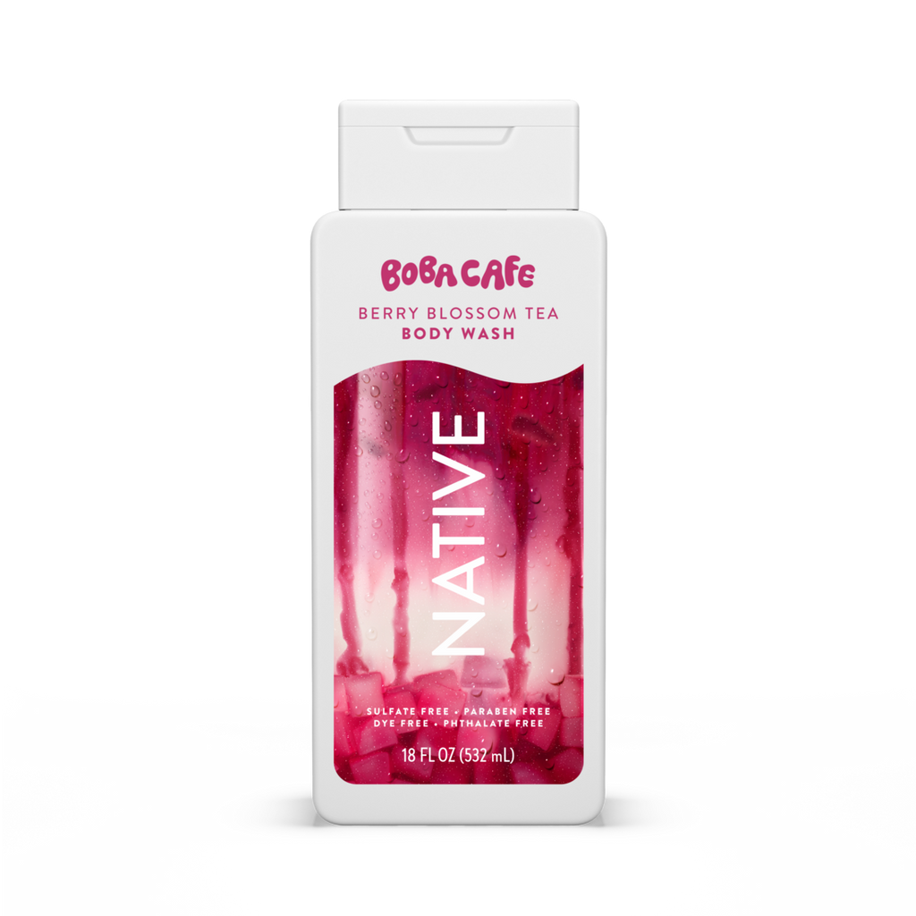 Native Limited Edition Berry Blossom Tea Body Wash - 18oz/6pk