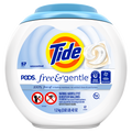 Tide Pods Free & Gentle Laundry Detergent Trusted Gentle Laundry Detergent Pods 100% Free Of Irritating Residues No Added Dyes And Perfumes - 57ct/4pk