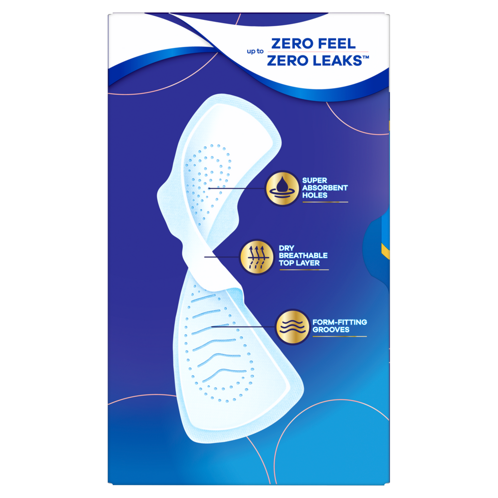Always Infinity With Flexfoam Pads Size 5 Extra Heavy Overnight With Wings Unscented - 30ct/3pk