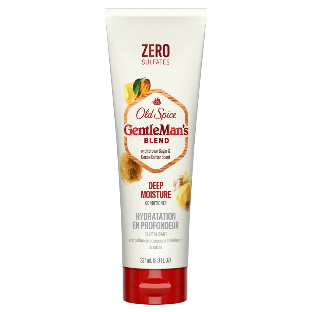 Old Spice Gentleman's Blend Deep Moisture Men's Conditioner With Brown Sugar & Cocoa Butter Scent - 8oz/12pk