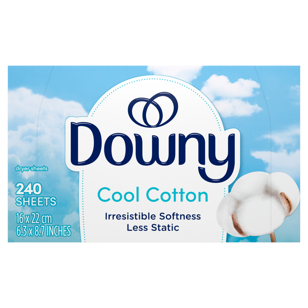 Downy Fabric Softener Dryer Sheets April Fresh - 240ct/4pk