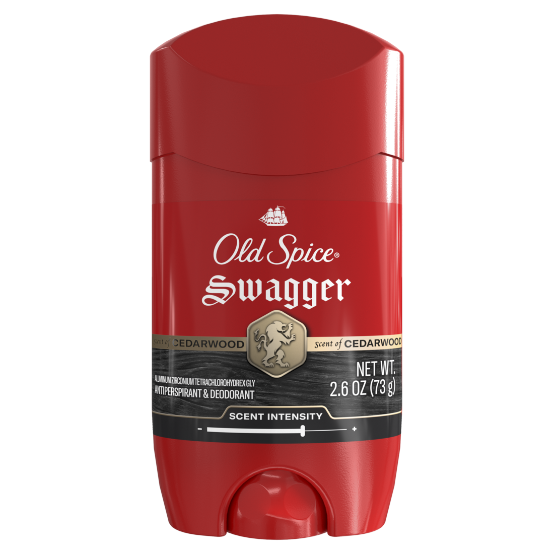 Old Spice Red Collection Deodorant For Men Swagger Scent Antiperspirant Lasting Protection - 2.6oz/12pk