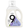 9 Elements Liquid Laundry Detergent Lavender Scent Vinegar Powered - 65oz/4pk