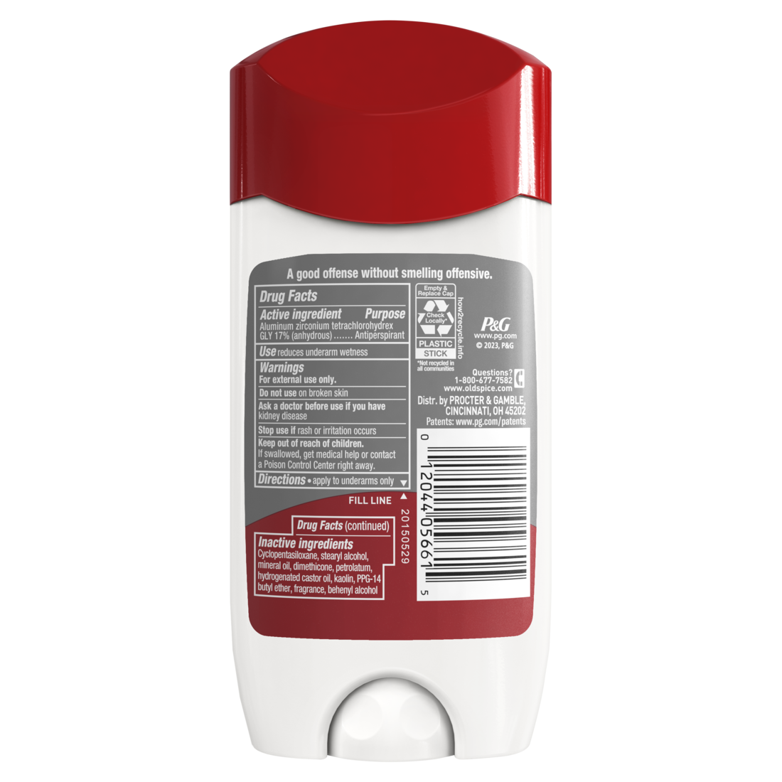 Old Spice High Endurance Anti-Perspirant Deodorant For Men Pure Sport Scent - 3.3oz/12pk
